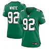 Zennovawear Reggie White Philadelphia Eagles Women's Alternate Game Jersey - Kelly Green