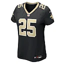 Zennovawear Rejzohn Wright New Orleans Saints Women's Team Game Jersey - Black