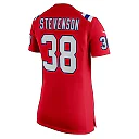 Zennovawear Rhamondre Stevenson New England Patriots Women's Team Game Jersey - Red