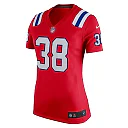 Zennovawear Rhamondre Stevenson New England Patriots Women's Team Game Jersey - Red