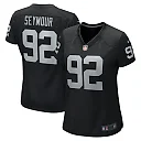 Zennovawear Richard Seymour Las Vegas Raiders Women's Retired Player Game Jersey - Black