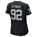Zennovawear Richard Seymour Las Vegas Raiders Women's Retired Player Game Jersey - Black