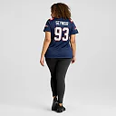 Zennovawear Richard Seymour New England Patriots Women's Retired Player Game Jersey - Navy