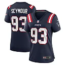 Zennovawear Richard Seymour New England Patriots Women's Retired Player Game Jersey - Navy