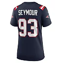 Zennovawear Richard Seymour New England Patriots Women's Retired Player Game Jersey - Navy