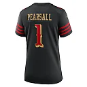 Zennovawear Ricky Pearsall San Francisco 49ers Women's 2025 Rivalries Collection Game Jersey - Black