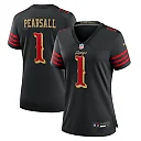 Zennovawear Ricky Pearsall San Francisco 49ers Women's 2025 Rivalries Collection Game Jersey - Black
