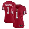 Zennovawear Ricky Pearsall San Francisco 49ers Women's Team Game Jersey - Scarlet