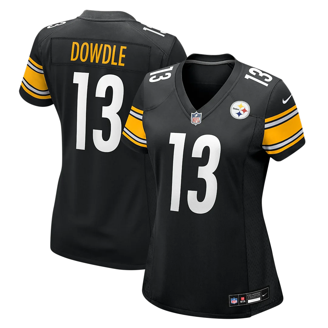 Zennovawear Rico Dowdle Pittsburgh Steelers Women's Team Game Jersey - Black