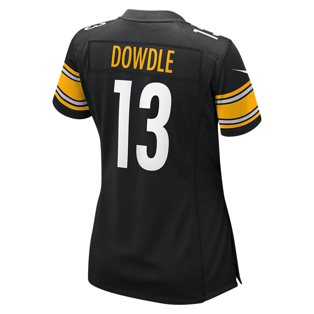 Zennovawear Rico Dowdle Pittsburgh Steelers Women's Team Game Jersey - Black