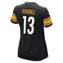 Zennovawear Rico Dowdle Pittsburgh Steelers Women's Team Game Jersey - Black
