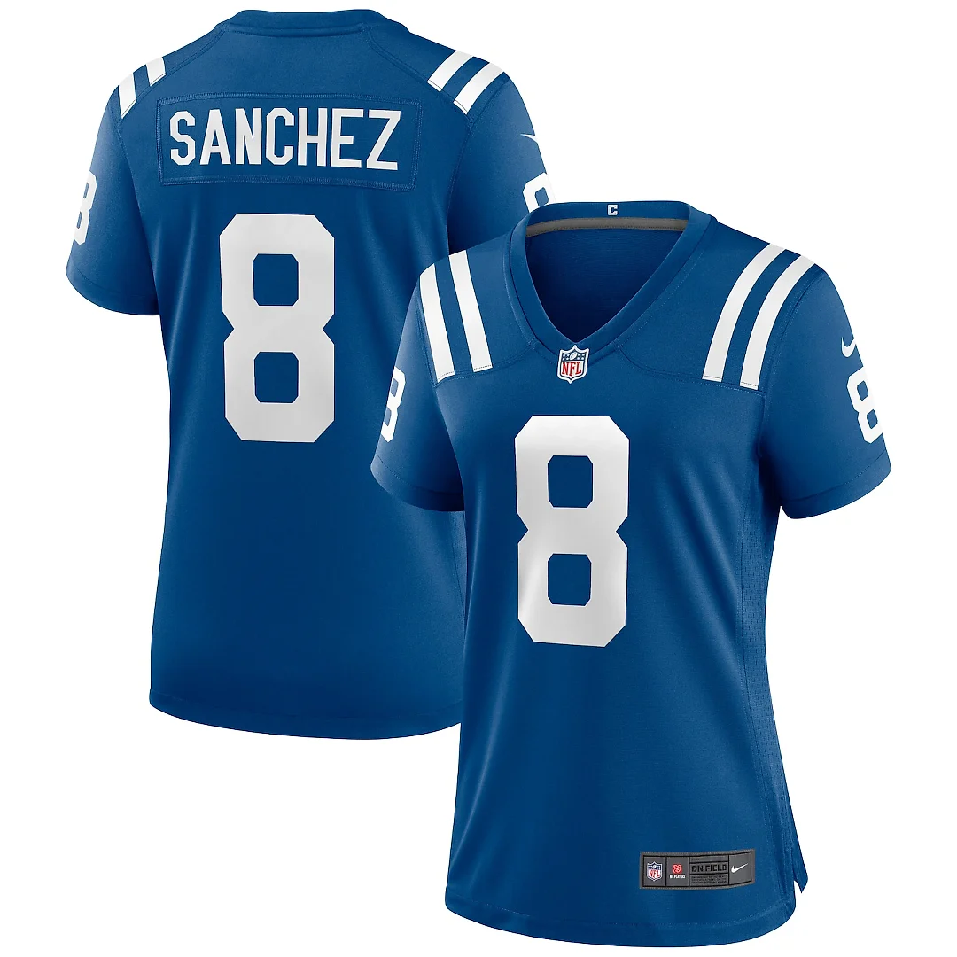 Zennovawear Rigoberto Sanchez Indianapolis Colts Women's Game Jersey - Royal