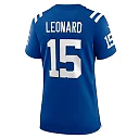 Zennovawear Riley Leonard Indianapolis Colts Women's Team Game Jersey - Royal