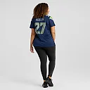 Zennovawear Riq Woolen Seattle Seahawks Women's Team Game Jersey - College Navy