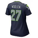 Zennovawear Riq Woolen Seattle Seahawks Women's Team Game Jersey - College Navy