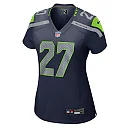 Zennovawear Riq Woolen Seattle Seahawks Women's Team Game Jersey - College Navy