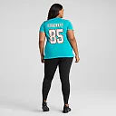 Zennovawear River Cracraft Miami Dolphins Women's Game Player Jersey - Aqua