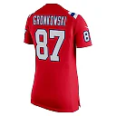 Zennovawear Rob Gronkowski New England Patriots Women's Alternate Retired Player Game Jersey - Red