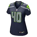 Zennovawear Robbie Ouzts Seattle Seahawks Women's Team Game Jersey - College Navy