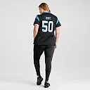 Zennovawear Robert Hunt Carolina Panthers Women's Game Jersey - Black