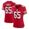 Zennovawear Robert Jones San Francisco 49ers Women's Team Game Jersey - Scarlet