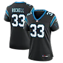 Zennovawear Robert Rochell Carolina Panthers Women's Team Game Jersey - Black
