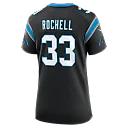 Zennovawear Robert Rochell Carolina Panthers Women's Team Game Jersey - Black