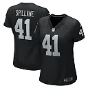 Zennovawear Robert Spillane Las Vegas Raiders Women's Game Player Jersey - Black