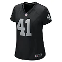 Zennovawear Robert Spillane Las Vegas Raiders Women's Game Player Jersey - Black
