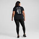 Zennovawear Robert Spillane Las Vegas Raiders Women's Game Player Jersey - Black