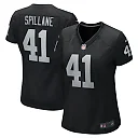 Zennovawear Robert Spillane Las Vegas Raiders Women's Game Player Jersey - Black