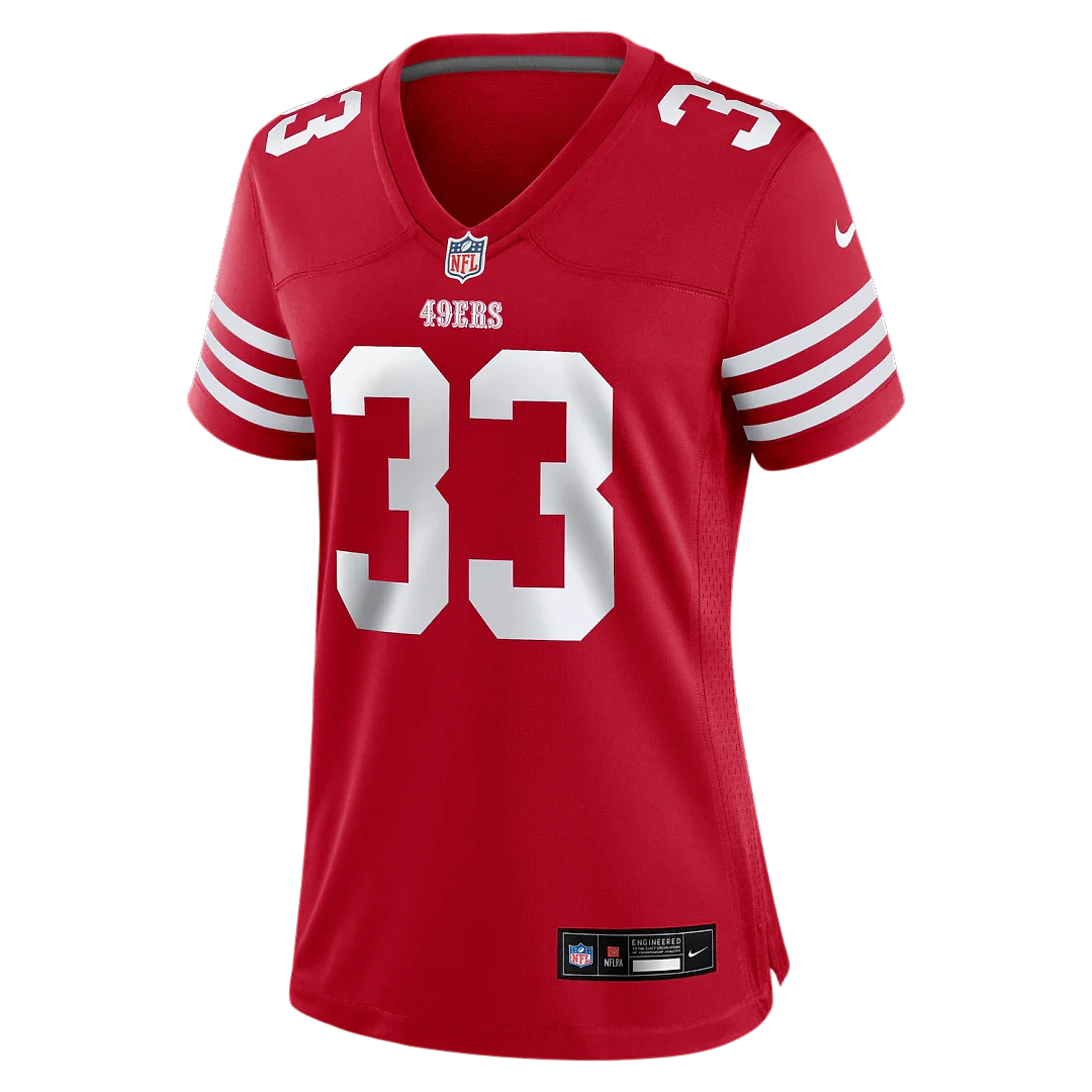 Zennovawear Roger Craig San Francisco 49ers Women's Team Retired Game Jersey - Scarlet