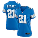 Zennovawear Roger McCreary Detroit Lions Women's Team Game Jersey - Blue