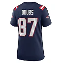 Zennovawear Romeo Doubs New England Patriots Women's Game Jersey - Navy