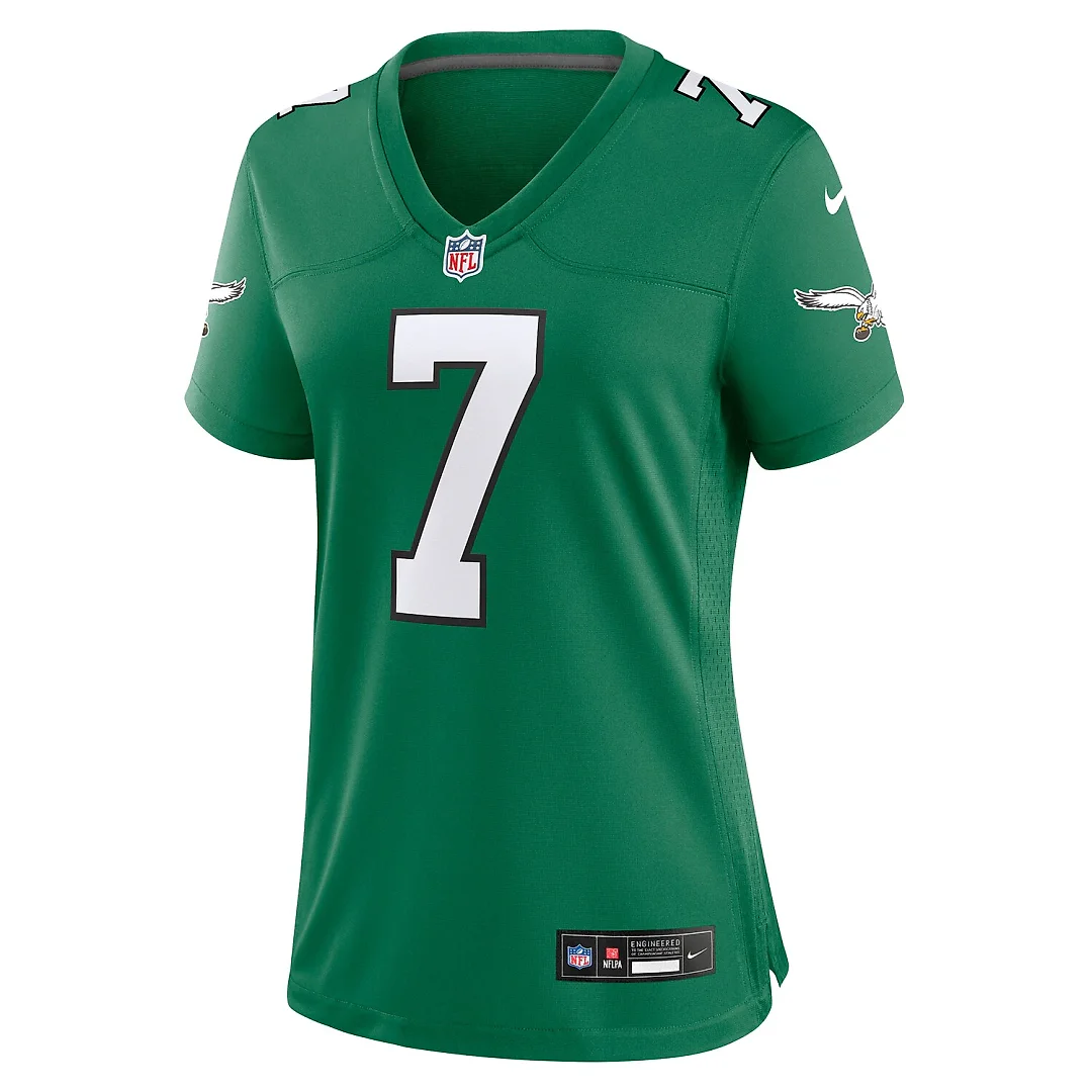 Zennovawear Ron Jaworski Philadelphia Eagles Women's Alternate Game Jersey - Kelly Green