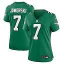 Zennovawear Ron Jaworski Philadelphia Eagles Women's Alternate Game Jersey - Kelly Green