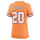 Zennovawear Ronde Barber Tampa Bay Buccaneers Women's Throwback Game Jersey - Orange