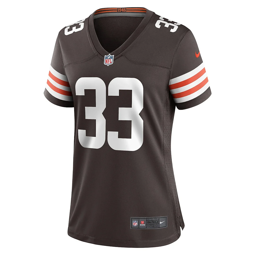 Zennovawear Ronnie Hickman Cleveland Browns Women's Team Game Jersey - Brown