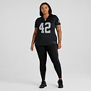 Zennovawear Ronnie Lott Las Vegas Raiders Women's Game Retired Player Jersey - Black