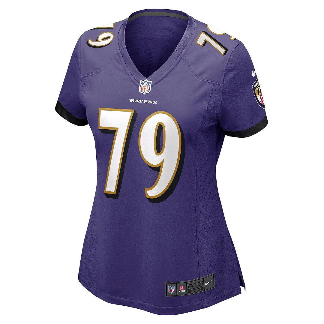 Zennovawear Ronnie Stanley Baltimore Ravens Women's Game Jersey - Purple
