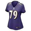 Zennovawear Ronnie Stanley Baltimore Ravens Women's Game Jersey - Purple