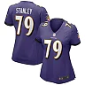 Zennovawear Ronnie Stanley Baltimore Ravens Women's Game Jersey - Purple