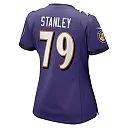 Zennovawear Ronnie Stanley Baltimore Ravens Women's Game Jersey - Purple