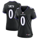 Zennovawear Roquan Smith Baltimore Ravens Women's Alternate Game Jersey - Black