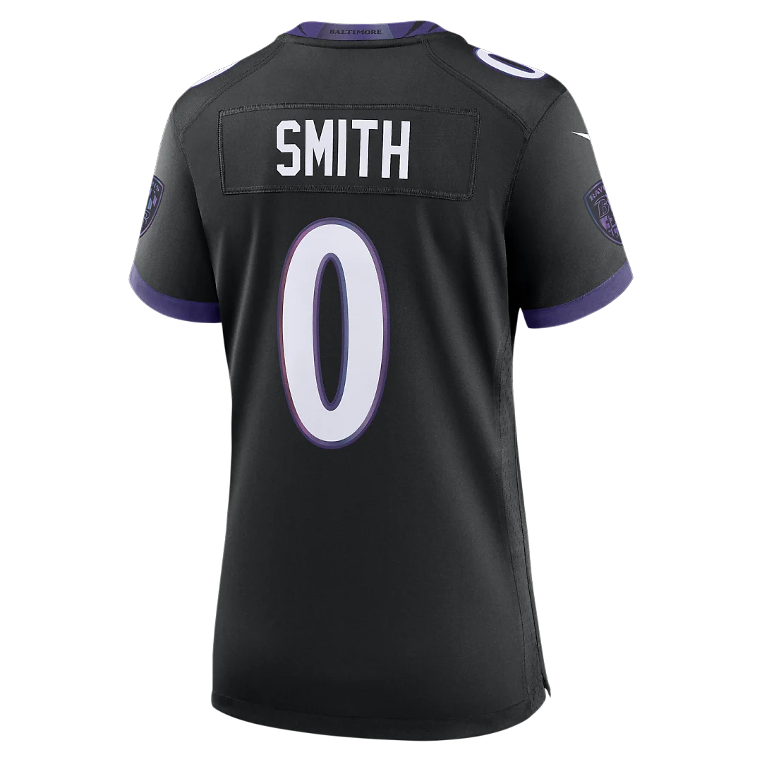 Zennovawear Roquan Smith Baltimore Ravens Women's Alternate Game Jersey - Black