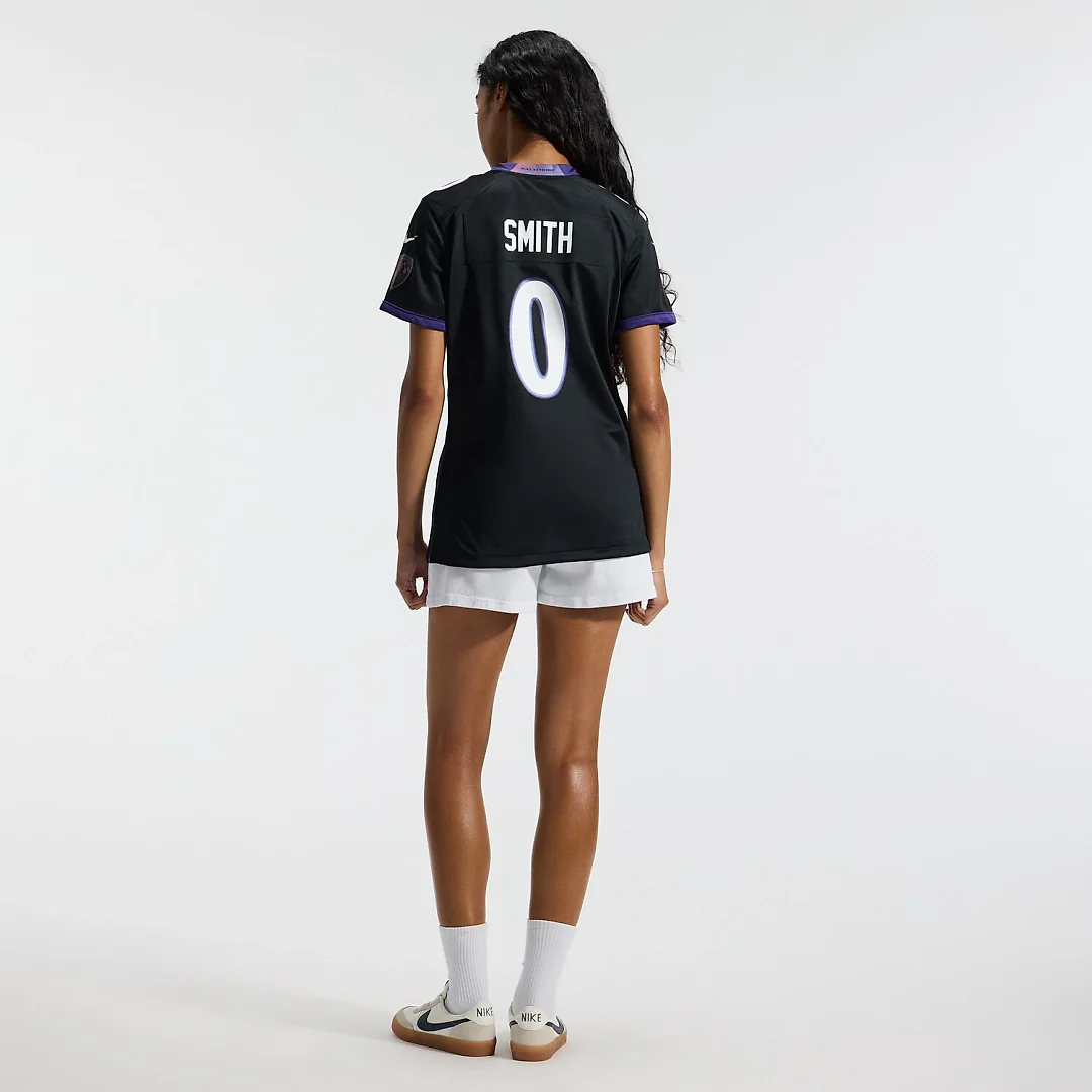 Zennovawear Roquan Smith Baltimore Ravens Women's Alternate Game Jersey - Black