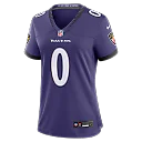 Zennovawear Roquan Smith Baltimore Ravens Women's Team Game Jersey - Purple