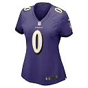 Zennovawear Roquan Smith Baltimore Ravens Women's Team Game Jersey - Purple