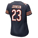 Zennovawear Roschon Johnson Chicago Bears Women's Team Game Jersey - Navy