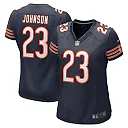 Zennovawear Roschon Johnson Chicago Bears Women's Team Game Jersey - Navy